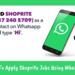 What is Shoprite WhatsApp number for jobs?