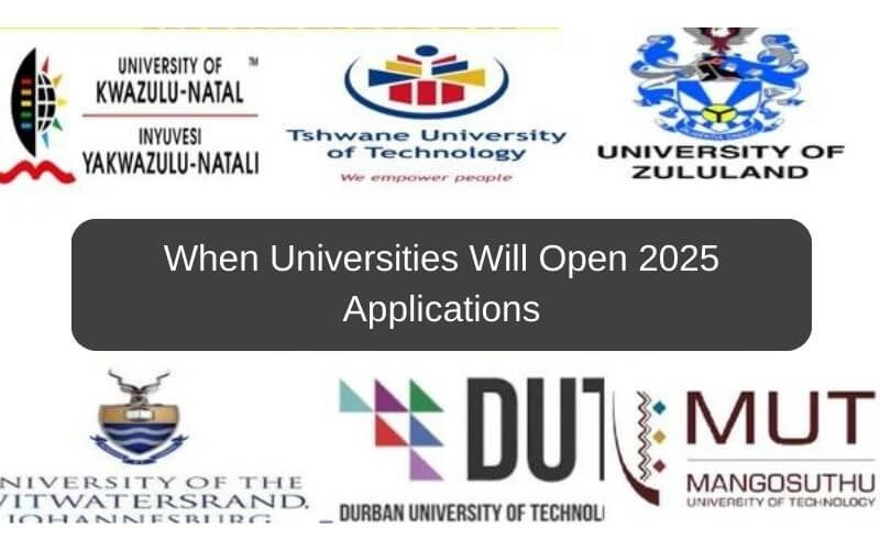 When Universities Will Open 2025 Applications