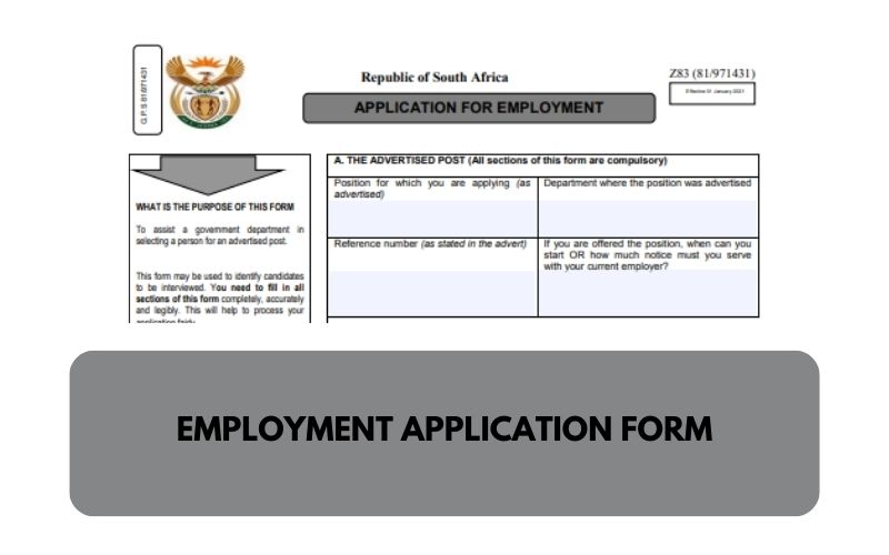 Employment Application Form