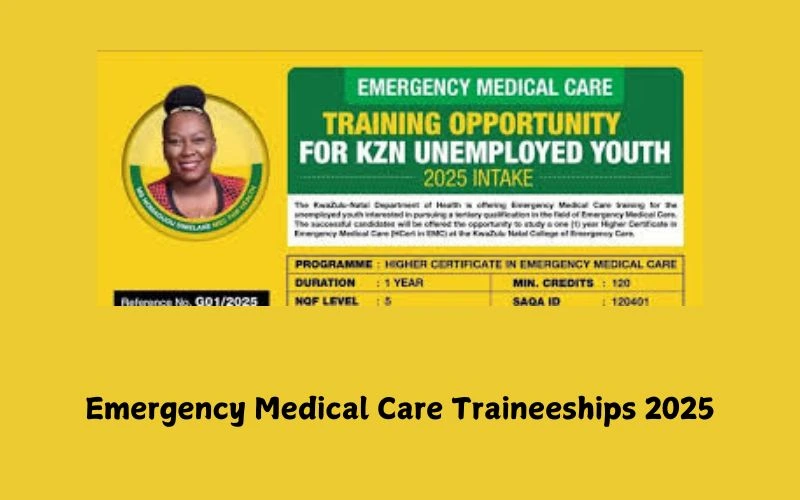 Emergency Medical Care Traineeships 2025