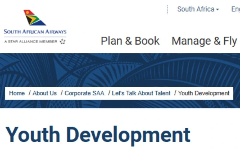 SA Airways Youth Development Program