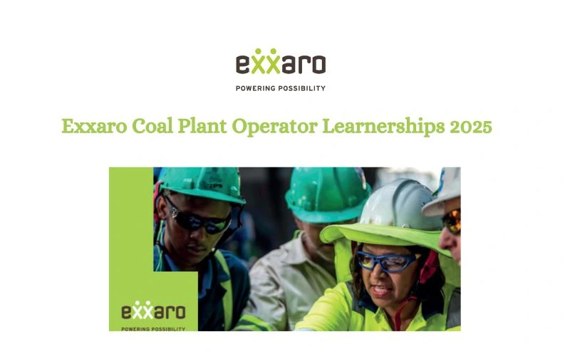 Exxaro Coal Plant Operator Learnerships